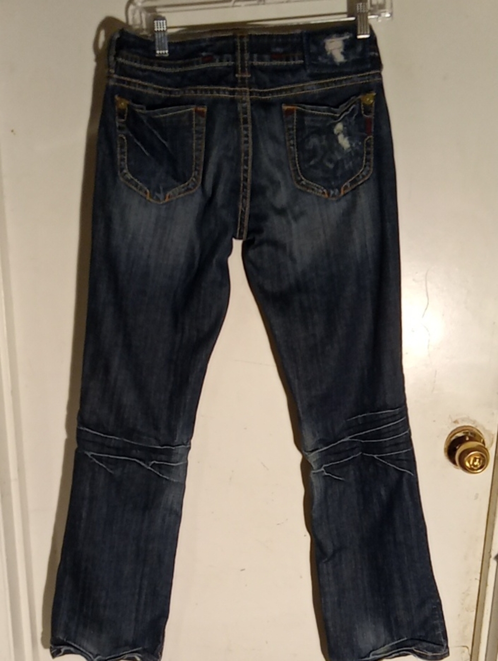 Women's Jeans Stylish Good Condition Good Stretch MEK  Denim USA Size 29-32 Boot